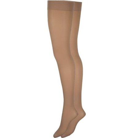 SIGVARIS Sigvaris Access 973NMLW99 30-40 mmHg Womens Closed Toe Thigh Highs; Black; Medium-Long 973NMLW99